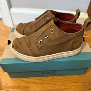 TOMS Tan Kids Brown boot shoes